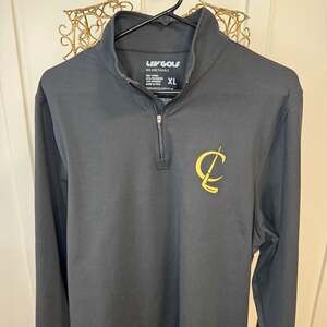 LIV Golf Cleeks GC Men's Performance Quarter-Zip Pullover